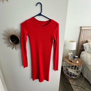 Red Revolve Dress Enza Costa